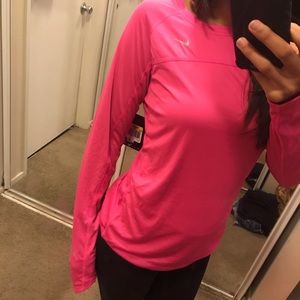 Pink reflective long sleeve